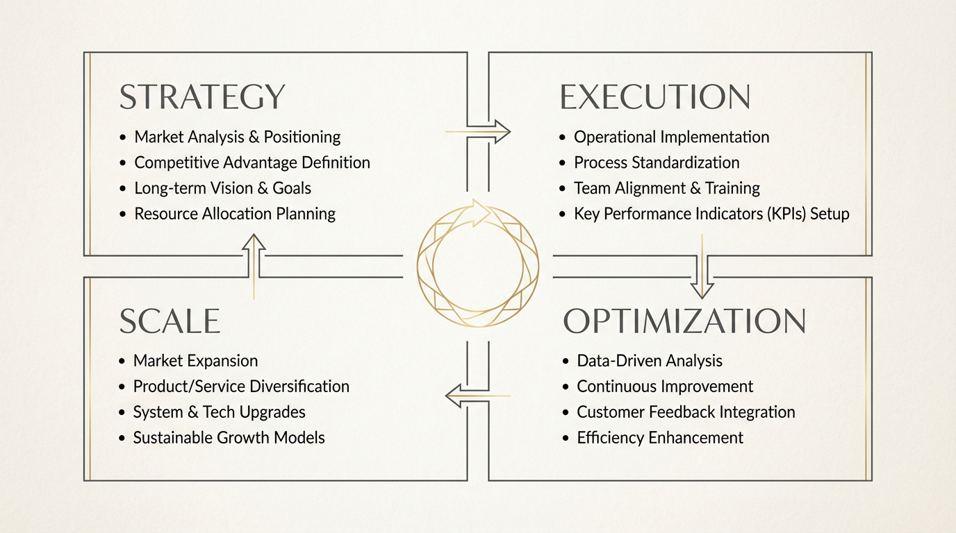 Lifecycle framework diagram